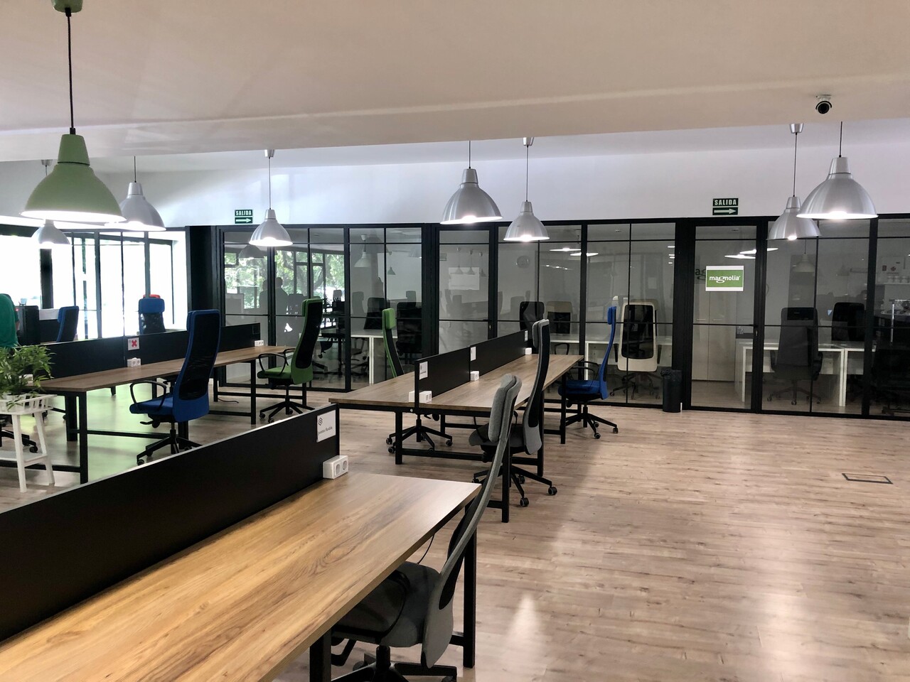 Coworking spaces