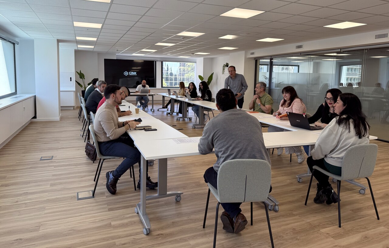 Sala de formación en Madrid
