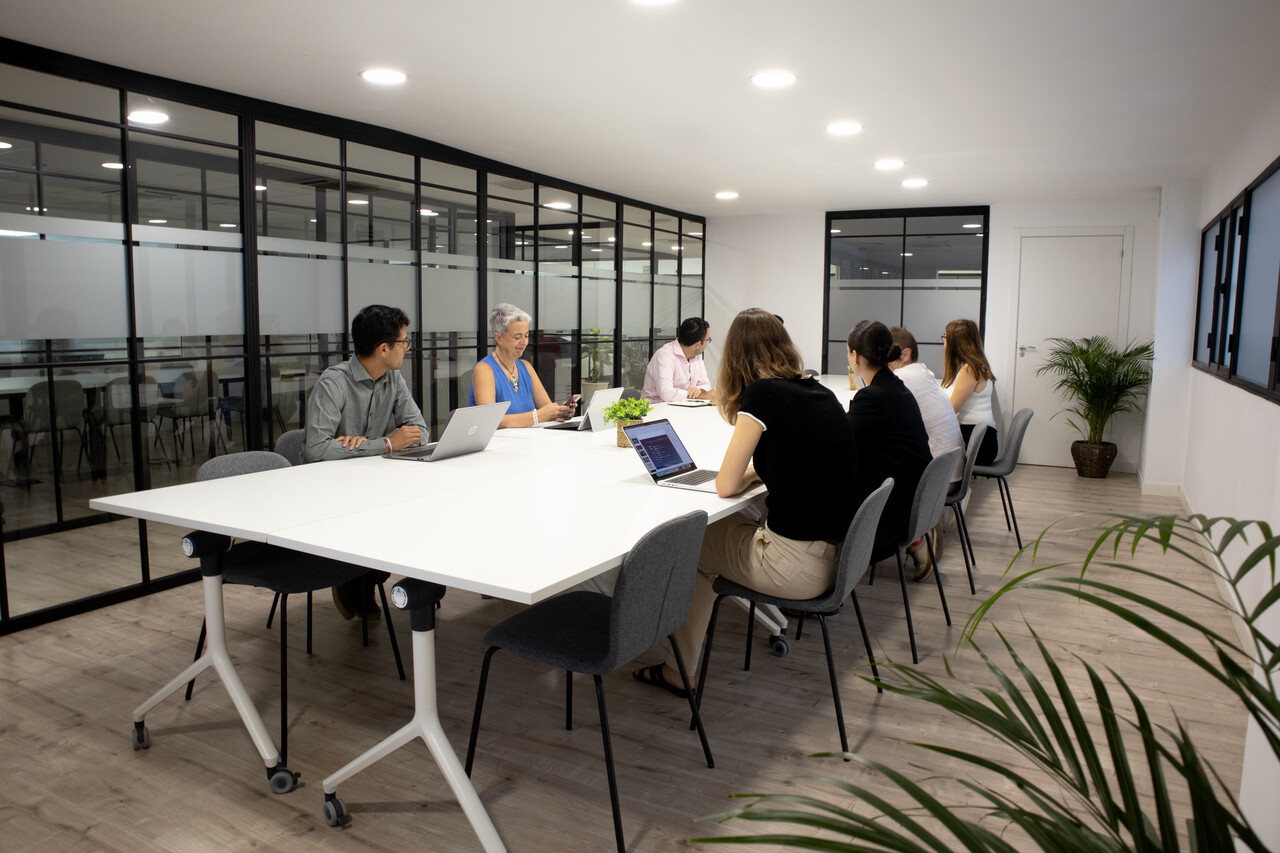 Salas para reuniones presenciales