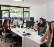 Offices for rent in Madrid: private office for a team of six at Cink Coworking